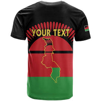 Personalized Malawi Independence Day T Shirt Coat Of Arms Flag Style