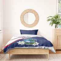 Liberia Independence Day Bedding Set Coat Of Arms Pepper Flowers
