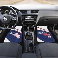 Liberia Independence Day Car Mats Coat Of Arms Pepper Flowers