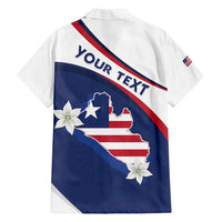 Personalized Liberia Independence Day Family Matching Tank Maxi Dress and Hawaiian Shirt Coat Of Arms Pepper Flowers