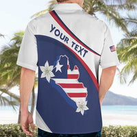 Personalized Liberia Independence Day Hawaiian Shirt Coat Of Arms Pepper Flowers