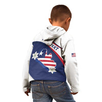 Personalized Liberia Independence Day Kid Hoodie Coat Of Arms Pepper Flowers