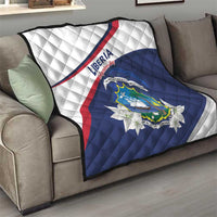 Liberia Independence Day Quilt Coat Of Arms Pepper Flowers