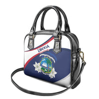 Liberia Independence Day Shoulder Handbag Coat Of Arms Pepper Flowers