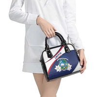 Liberia Independence Day Shoulder Handbag Coat Of Arms Pepper Flowers