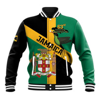Jamaica Baseball Jacket 63rd Anniversary Independence Day