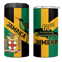 Jamaica 4 in 1 Can Cooler Tumbler 63rd Anniversary Independence Day