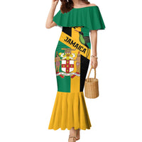 Jamaica Family Matching Mermaid Dress and Hawaiian Shirt 63rd Anniversary Independence Day