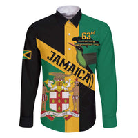 Jamaica Family Matching Puletasi and Hawaiian Shirt 63rd Anniversary Independence Day