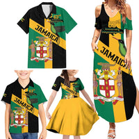 Jamaica Family Matching Summer Maxi Dress and Hawaiian Shirt 63rd Anniversary Independence Day
