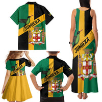 Jamaica Family Matching Tank Maxi Dress and Hawaiian Shirt 63rd Anniversary Independence Day