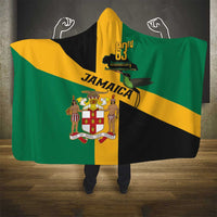 Jamaica Hooded Blanket 63rd Anniversary Independence Day