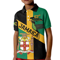 Jamaica Kid Polo Shirt 63rd Anniversary Independence Day