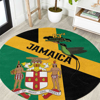 Jamaica Round Carpet 63rd Anniversary Independence Day