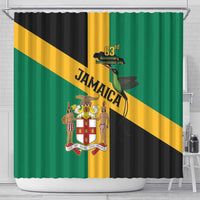 Jamaica Shower Curtain 63rd Anniversary Independence Day