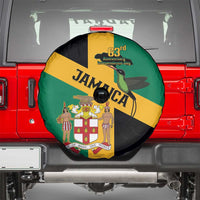 Jamaica Spare Tire Cover 63rd Anniversary Independence Day