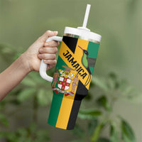 Jamaica Tumbler With Handle 63rd Anniversary Independence Day