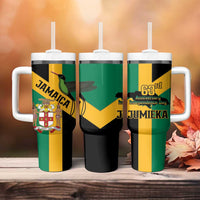 Jamaica Tumbler With Handle 63rd Anniversary Independence Day