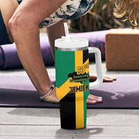 Jamaica Tumbler With Handle 63rd Anniversary Independence Day
