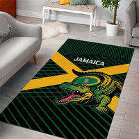 Jamaica Rugby Area Rug Go Jamaica Crocs Go