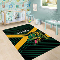 Jamaica Rugby Area Rug Go Jamaica Crocs Go