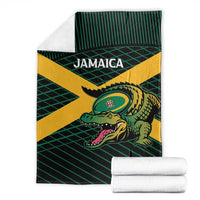 Jamaica Rugby Blanket Go Jamaica Crocs Go
