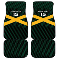 Jamaica Rugby Car Mats Go Jamaica Crocs Go