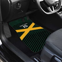 Jamaica Rugby Car Mats Go Jamaica Crocs Go