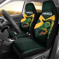 Jamaica Rugby Car Seat Cover Go Jamaica Crocs Go