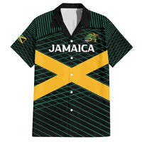 Jamaica Rugby Custom Family Matching Tank Maxi Dress and Hawaiian Shirt Go Jamaica Crocs Go