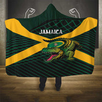 Jamaica Rugby Hooded Blanket Go Jamaica Crocs Go