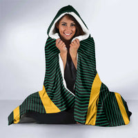 Jamaica Rugby Hooded Blanket Go Jamaica Crocs Go