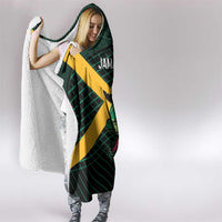 Jamaica Rugby Hooded Blanket Go Jamaica Crocs Go