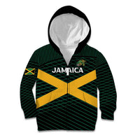 Jamaica Rugby Custom Kid Hoodie Go Jamaica Crocs Go