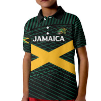 Jamaica Rugby Custom Kid Polo Shirt Go Jamaica Crocs Go