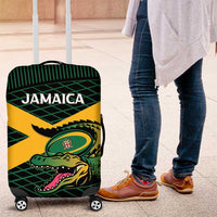 Jamaica Rugby Luggage Cover Go Jamaica Crocs Go