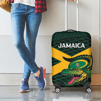Jamaica Rugby Luggage Cover Go Jamaica Crocs Go