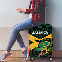 Jamaica Rugby Luggage Cover Go Jamaica Crocs Go
