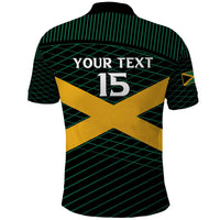 Jamaica Rugby Custom Polo Shirt Go Jamaica Crocs Go