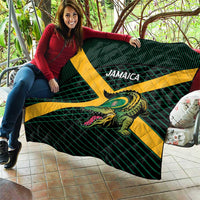 Jamaica Rugby Quilt Go Jamaica Crocs Go
