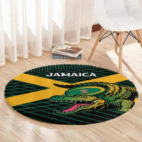 Jamaica Rugby Round Carpet Go Jamaica Crocs Go