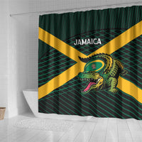 Jamaica Rugby Shower Curtain Go Jamaica Crocs Go