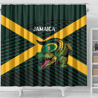 Jamaica Rugby Shower Curtain Go Jamaica Crocs Go