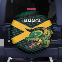 Jamaica Rugby Spare Tire Cover Go Jamaica Crocs Go