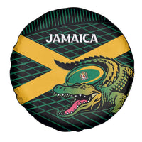 Jamaica Rugby Spare Tire Cover Go Jamaica Crocs Go