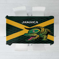 Jamaica Rugby Tablecloth Go Jamaica Crocs Go