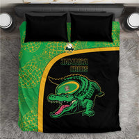 Jamaica Rugby Bedding Set Go Jamaica Crocs - Pineapple Pattern
