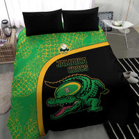 Jamaica Rugby Bedding Set Go Jamaica Crocs - Pineapple Pattern