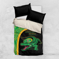 Jamaica Rugby Bedding Set Go Jamaica Crocs - Pineapple Pattern