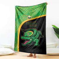 Jamaica Rugby Blanket Go Jamaica Crocs - Pineapple Pattern